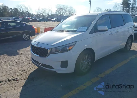 2015 Kia Sedona Lx z USA, uszkodzony, nr VIN KNDMB5C11F6044477